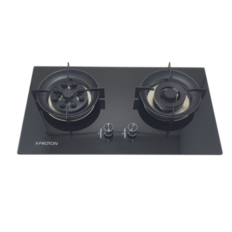 2 Εστίες Με Αυτόματη Ανάφλεξη Και Θερμική Ασφάλεια NG-2