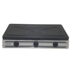 3 Εστίες Με Αυτόματη Ανάφλεξη Με Καπάκι SS04