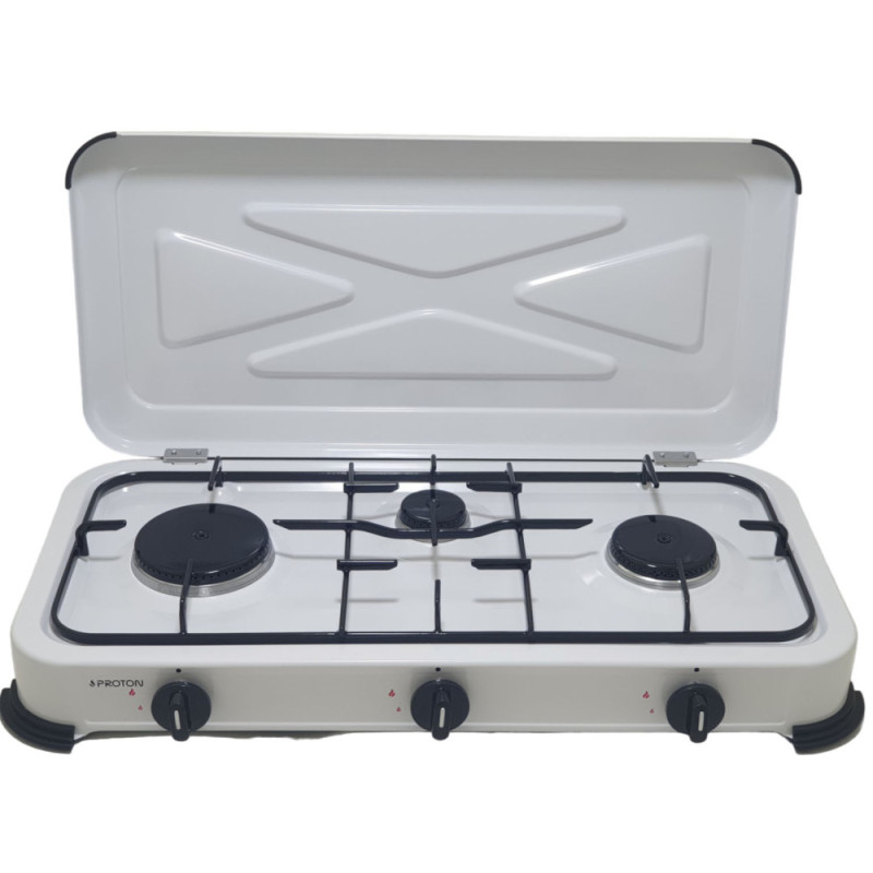 Λευκό χαμηλής πίεσης με 3 εστίες WL03