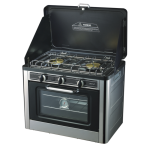 Επιτραπέζιο φουρνάκι υγραερίου με 2 Εστίες και Φούρνο CS-02