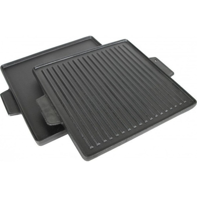 Μαντεμένια Πλάκα Ψησίματος Διπλής Όψεως SM888