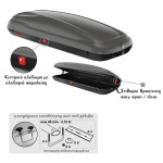 Μπαγκαζιέρα Οροφής Αυτοκινήτου 480 Lt