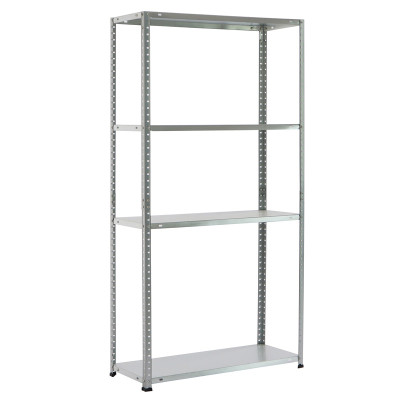 Μεταλλική Ραφιέρα γαλβανιζέ με 4 ράφια