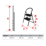 Σκαλοσκαμπό Μεταλλικό SK 2