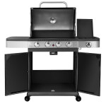 Ψησταριά Υγραερίου BBQ PREMIUM με 4 καυστήρες + 1 πλαϊνή εστία premium 1