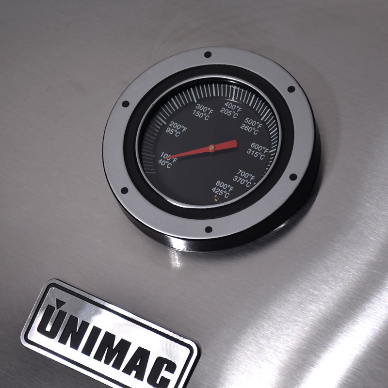 Ψησταριά υγραερίου INOX BBQ premium line - 4 εστίες και 1 πλαϊνό μάτι