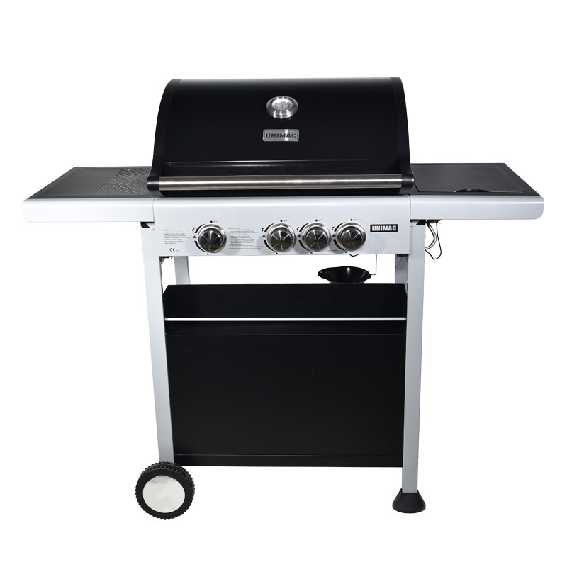 Ψησταριά υγραερίου BBQ trend line - 3 εστίες και 1 πλαϊνό μάτι