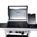 Ψησταριά υγραερίου BBQ trend line - 3 εστίες και 1 πλαϊνό μάτι