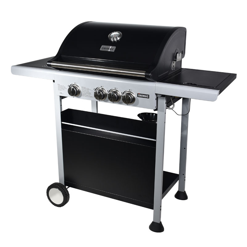 Ψησταριά υγραερίου BBQ trend line - 3 εστίες και 1 πλαϊνό μάτι