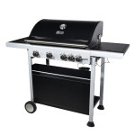 Ψησταριά υγραερίου BBQ trend line - 4 εστίες και 1 πλαϊνό μάτι