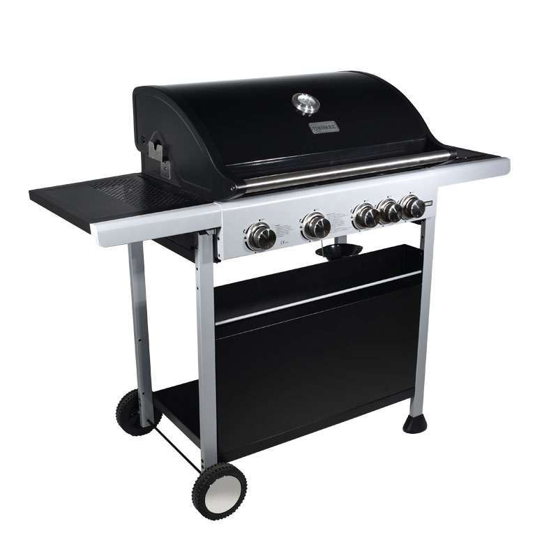 Ψησταριά υγραερίου BBQ trend line - 4 εστίες και 1 πλαϊνό μάτι