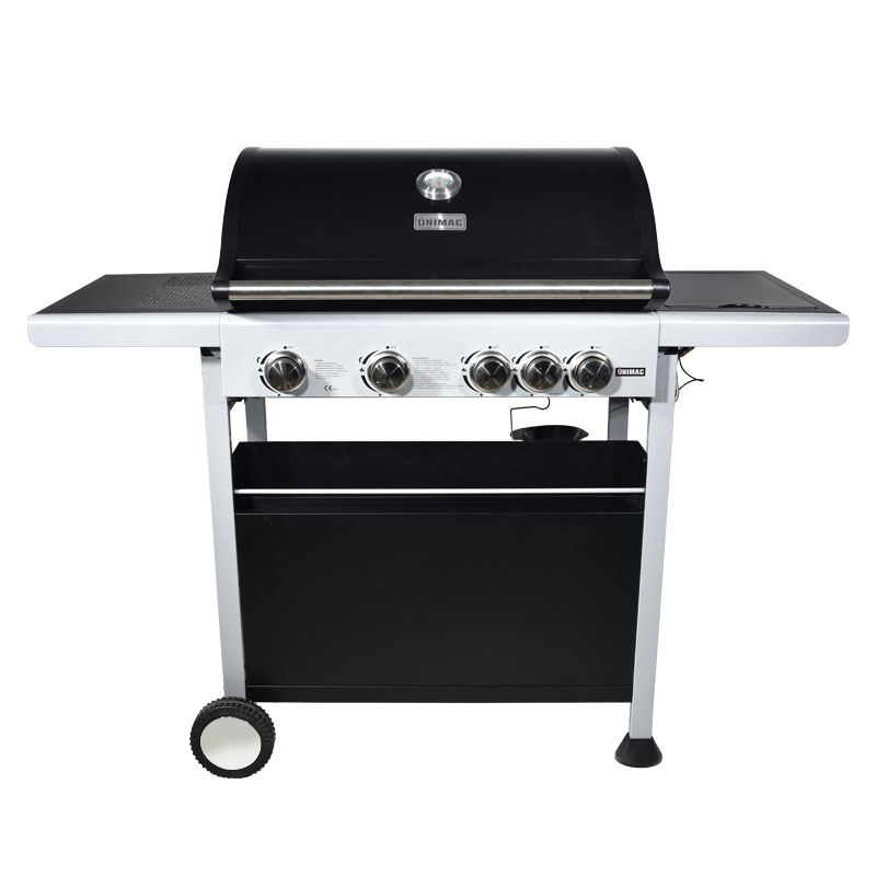 Ψησταριά υγραερίου BBQ trend line - 4 εστίες και 1 πλαϊνό μάτι